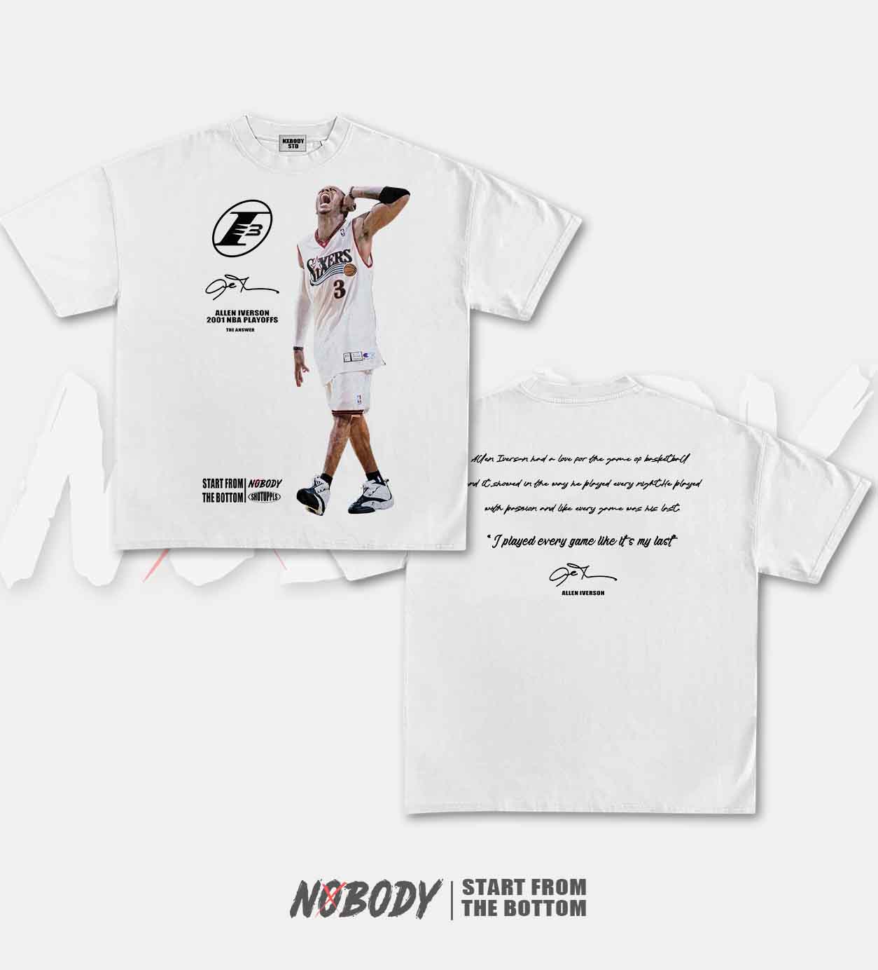 ALLEN IVERSON GRAPHIC T-SHIRT 1.3