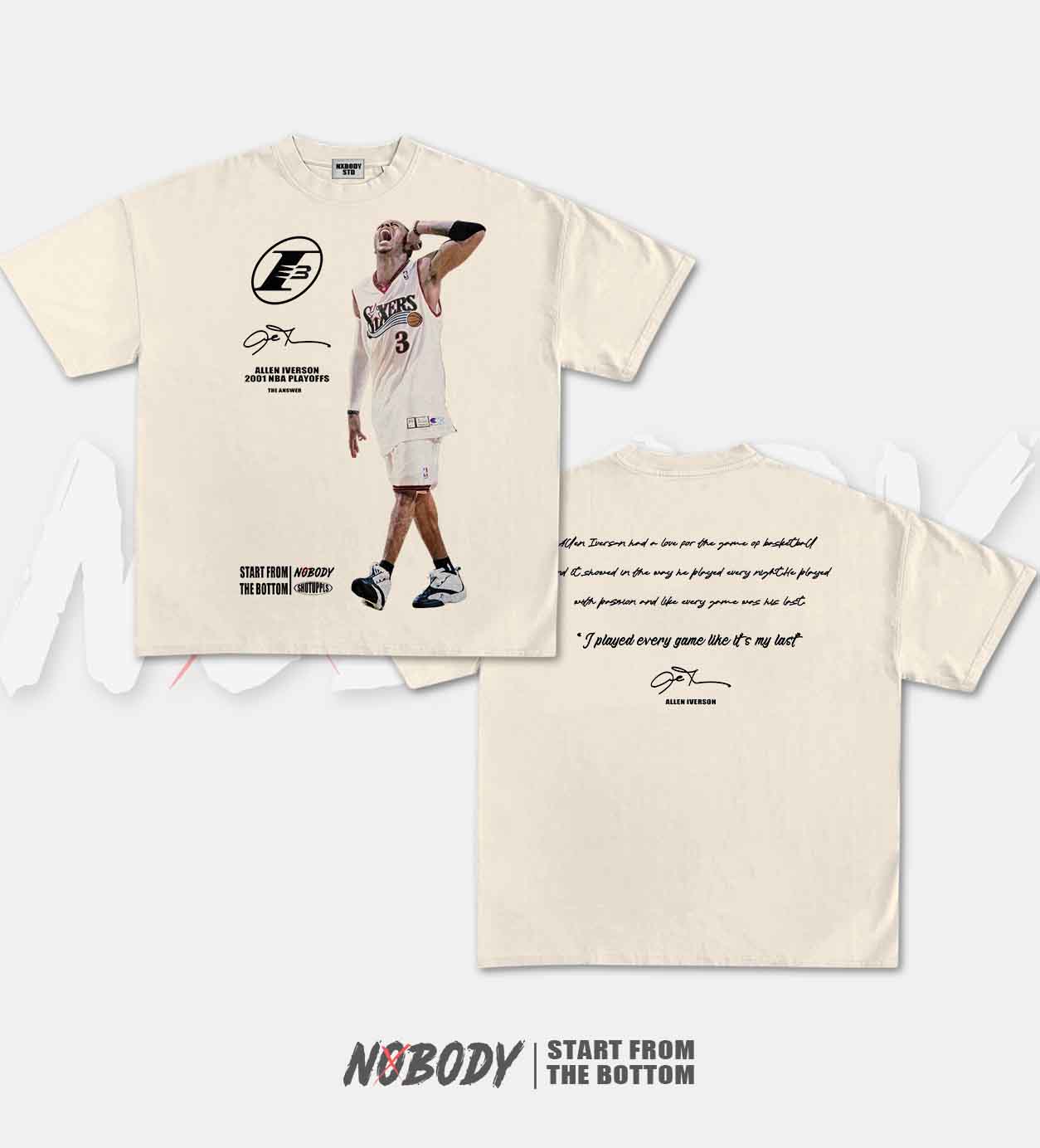 ALLEN IVERSON GRAPHIC T-SHIRT 1.3