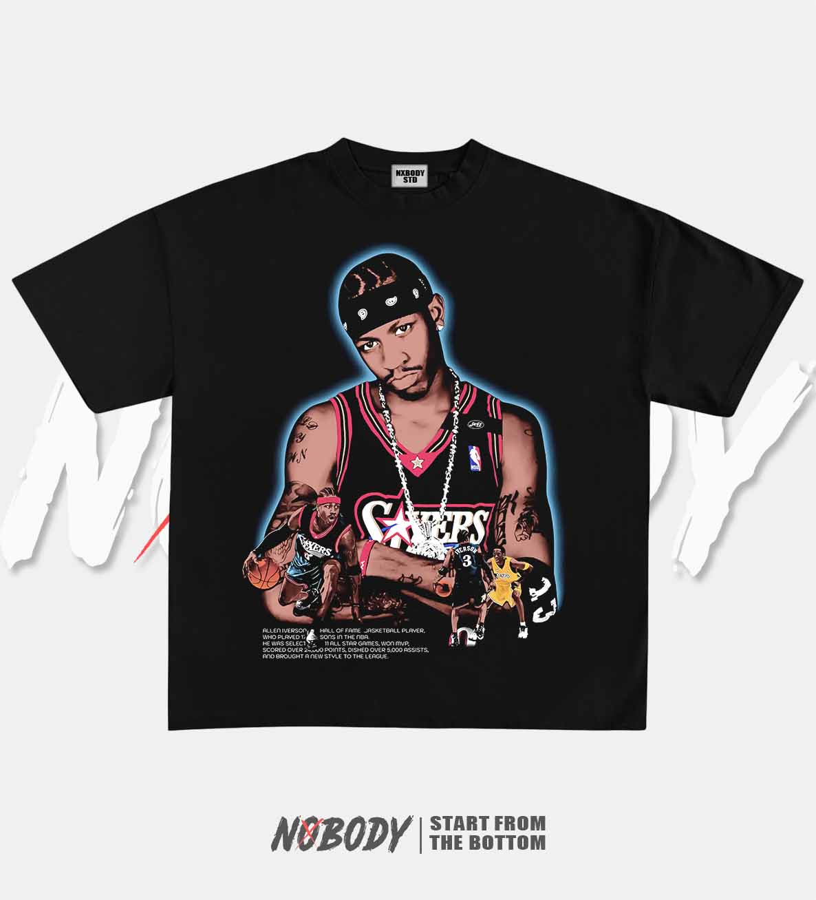 ALLEN IVERSON GRAPHIC T-SHIRT 1.9