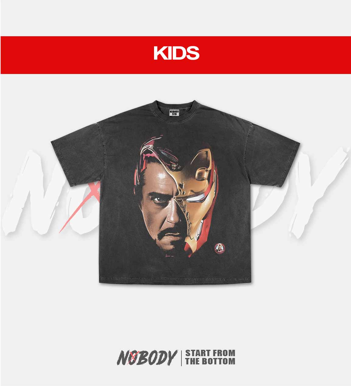 IRON MAN GRAPHIC T-SHIRT 1.1 - KIDS