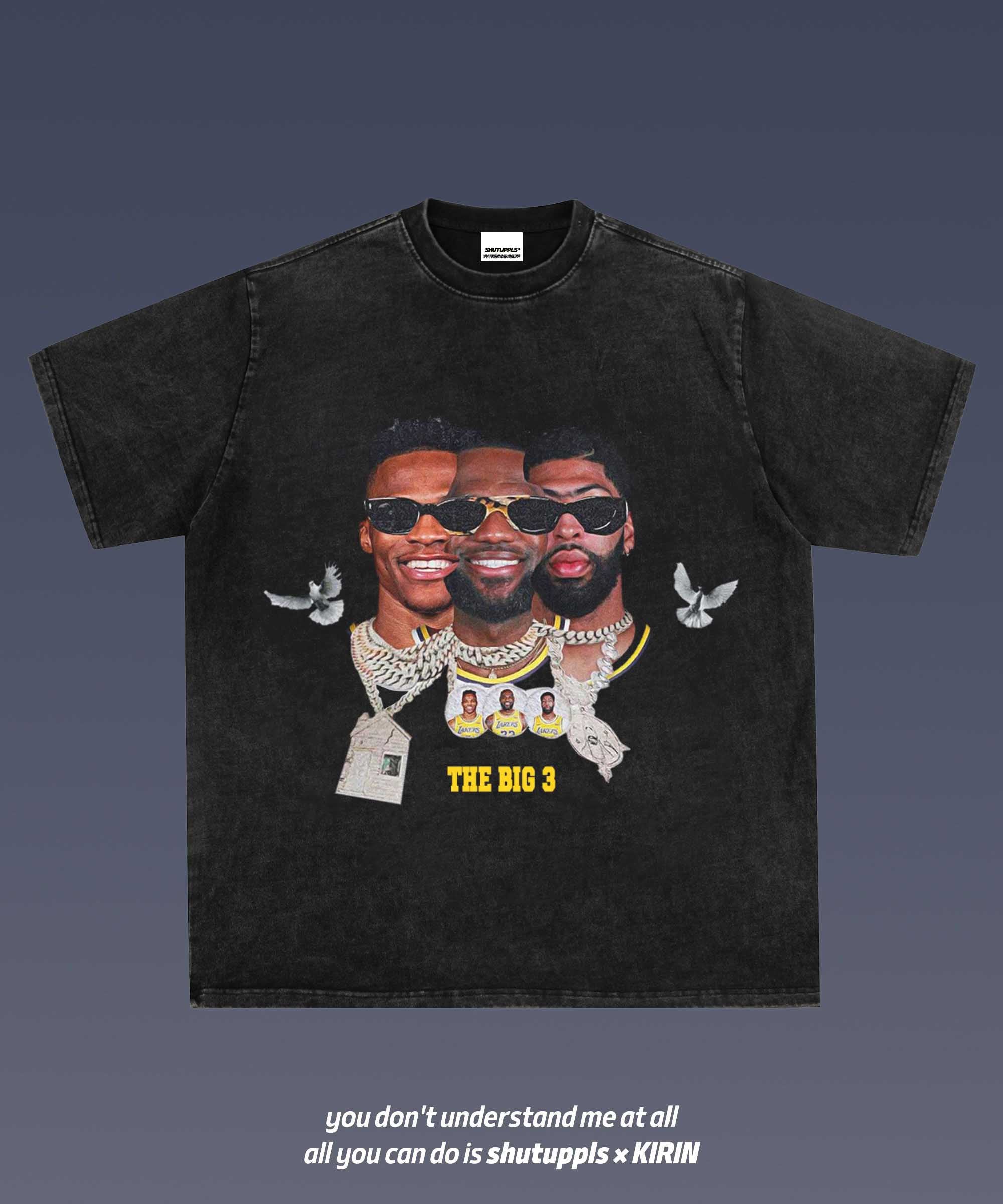 SHUTUPPLS LAKERS BIG3 JAMES/DAVIS/WEST