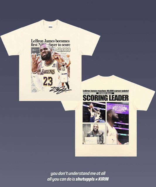 SHUTUPPLS LEBRON JAMES 40000 POINTS