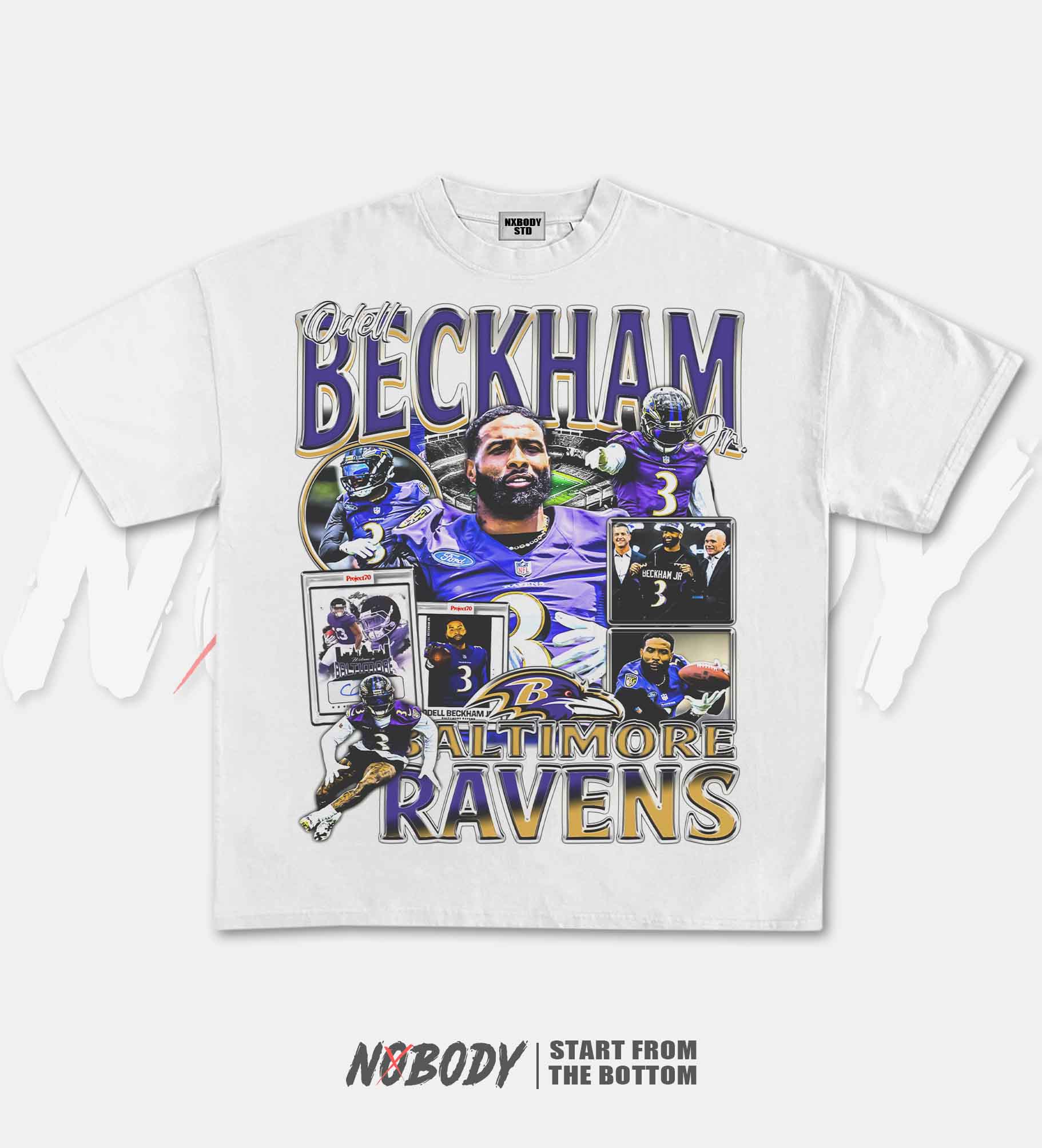 ODELL BECKHAM JR RAVENS T-SHIRT 1.0