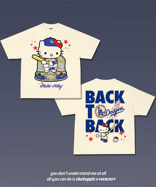 HELLO KITTY X DODGERS TEE 1.2