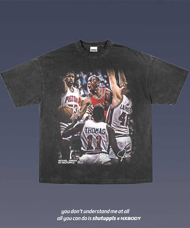 MICHAEL JORDAN VS BAD BOYS TEE 14.9