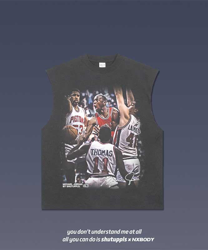 MICHAEL JORDAN VS BAD BOYS TANK 6.0