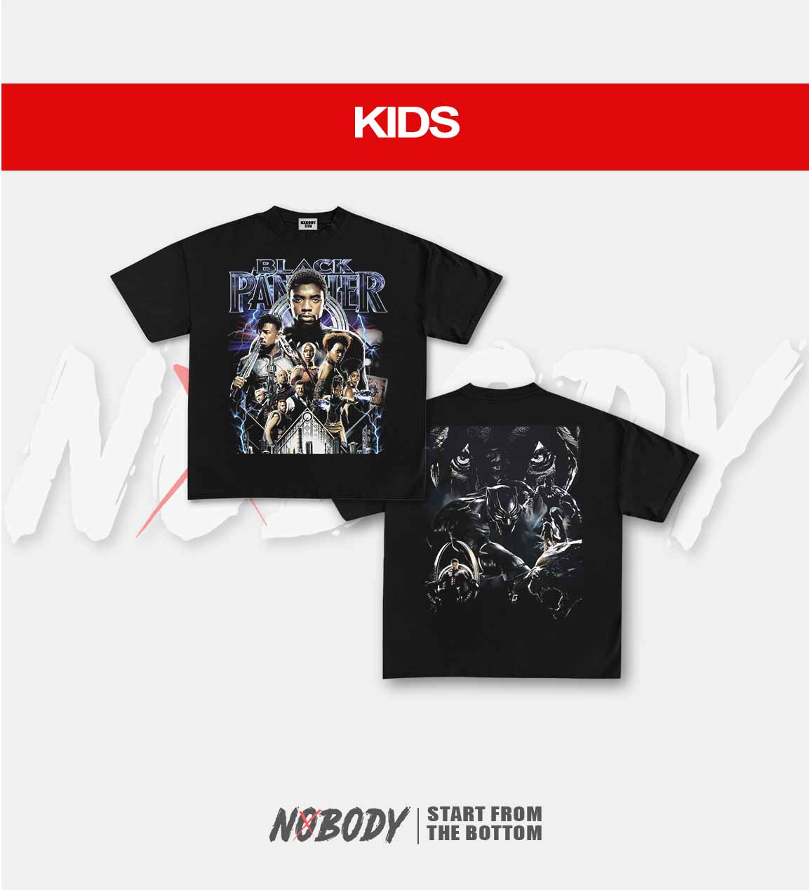 BLACK PANTHER GRAPHIC T-SHIRT 1.0 - KIDS