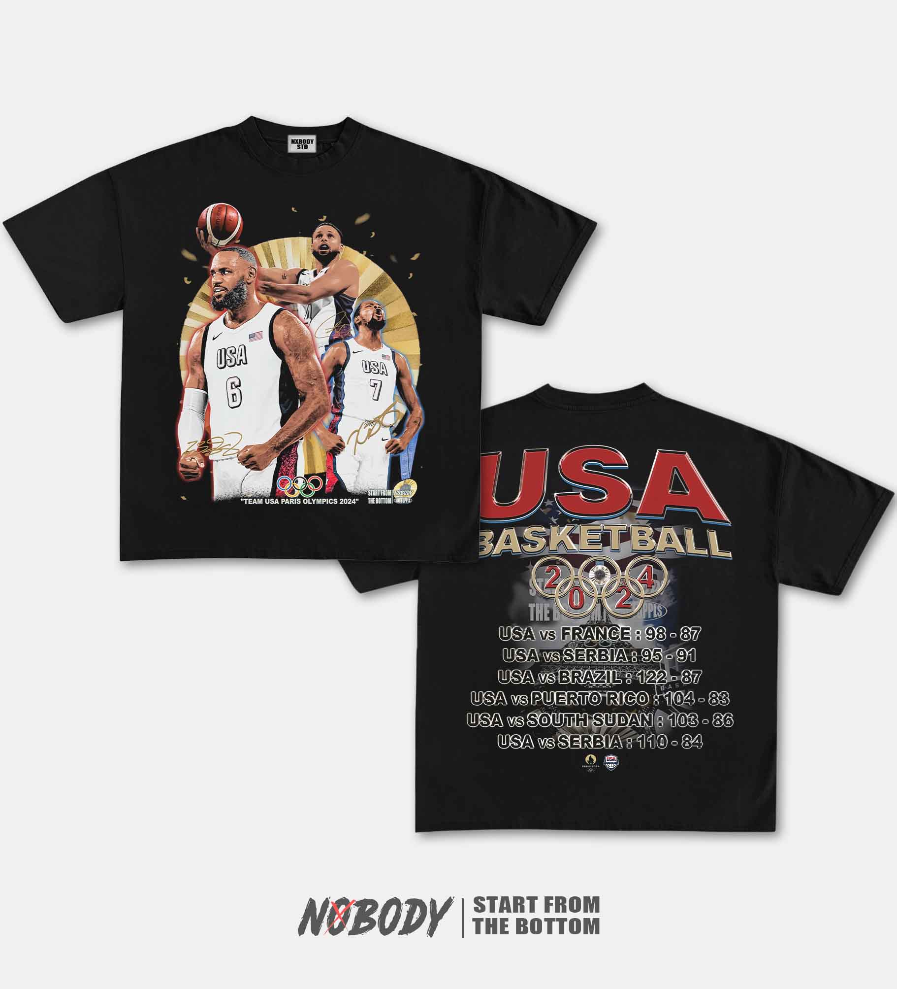 2024 USA DREAM TEAM GRAPHIC TEE 1.2 - KIDS