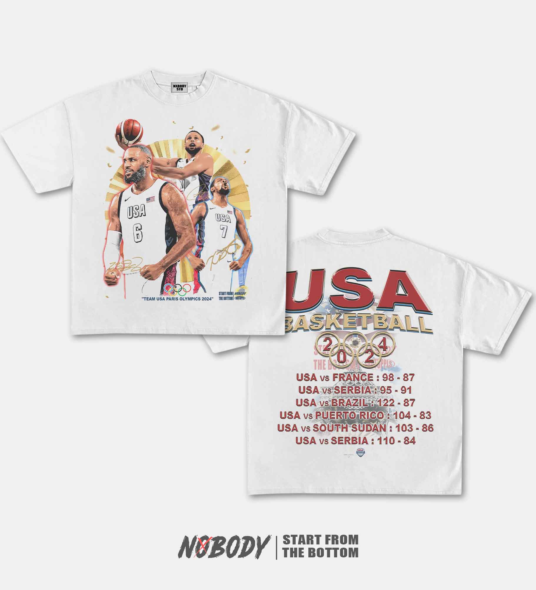 2024 USA DREAM TEAM GRAPHIC TEE 1.2