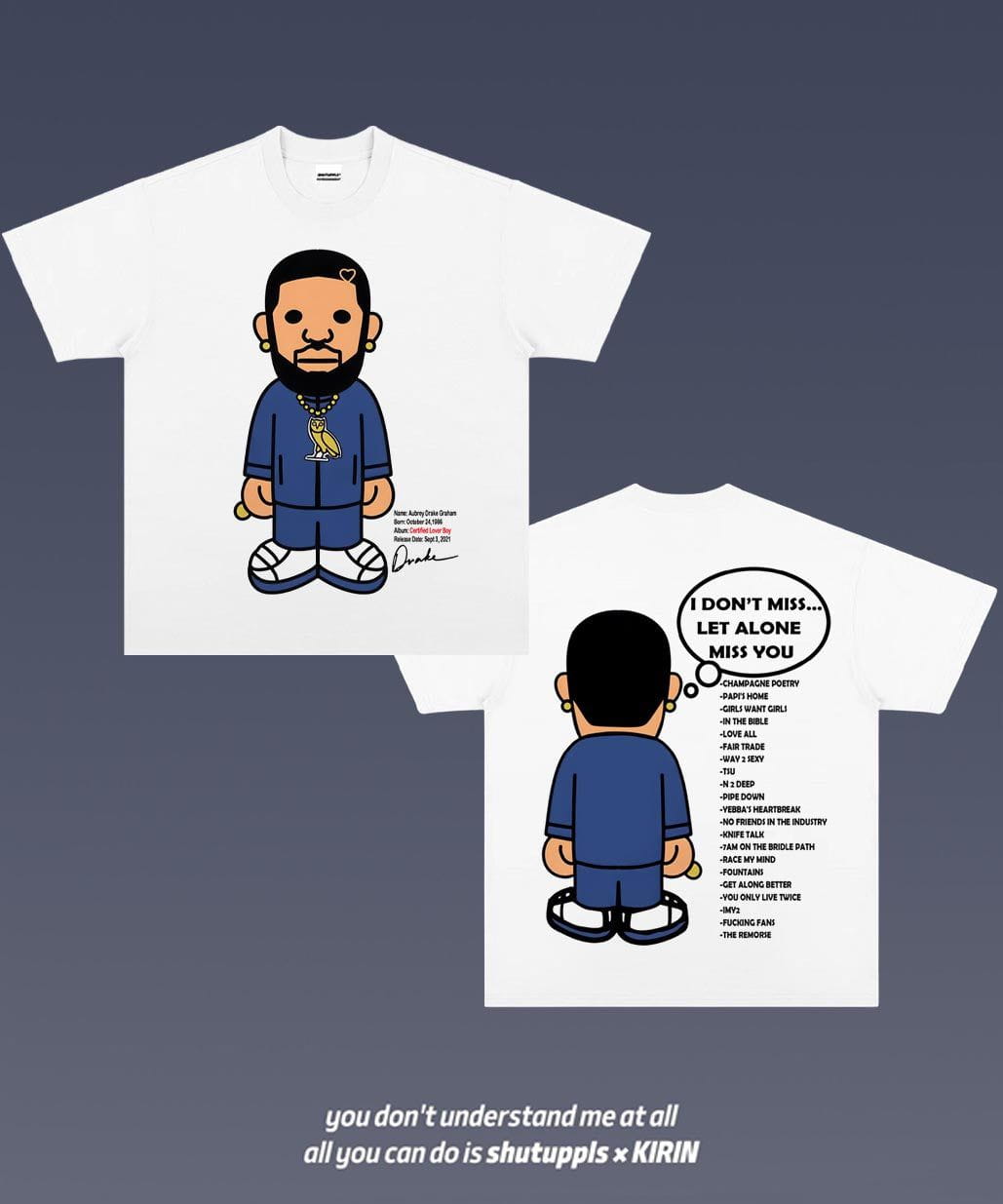 SHUTUPPLS AUBREY DRAKE GRAHAM 8.1
