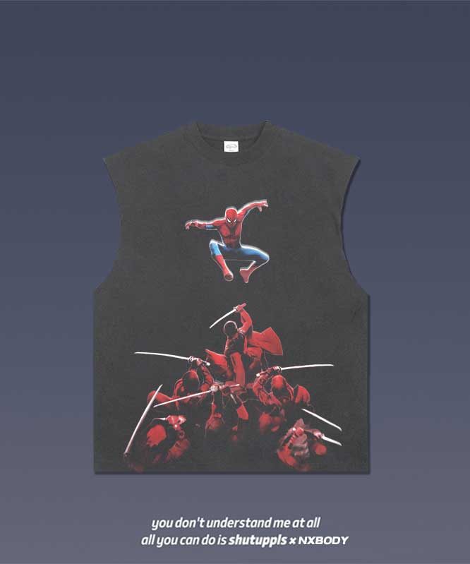 SPIDER MAN TANK 7.6