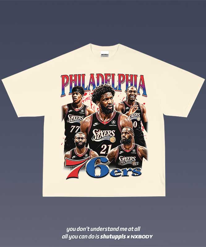 SHUTUPPLS 76ERS TEE 1.0