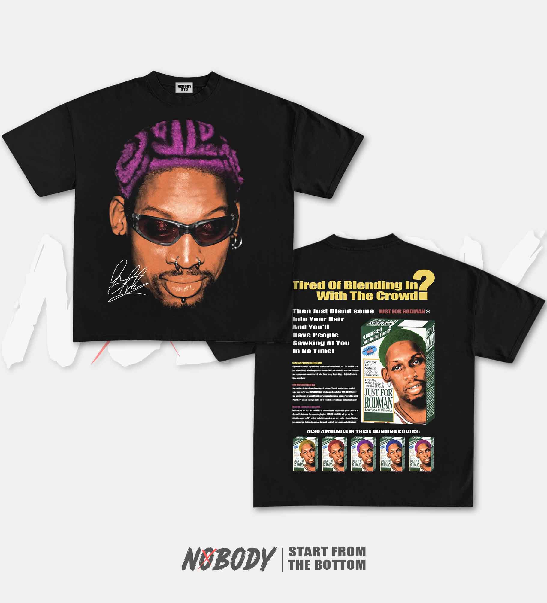 Dennis Rodman GRAPHIC T-SHIRT 1.3