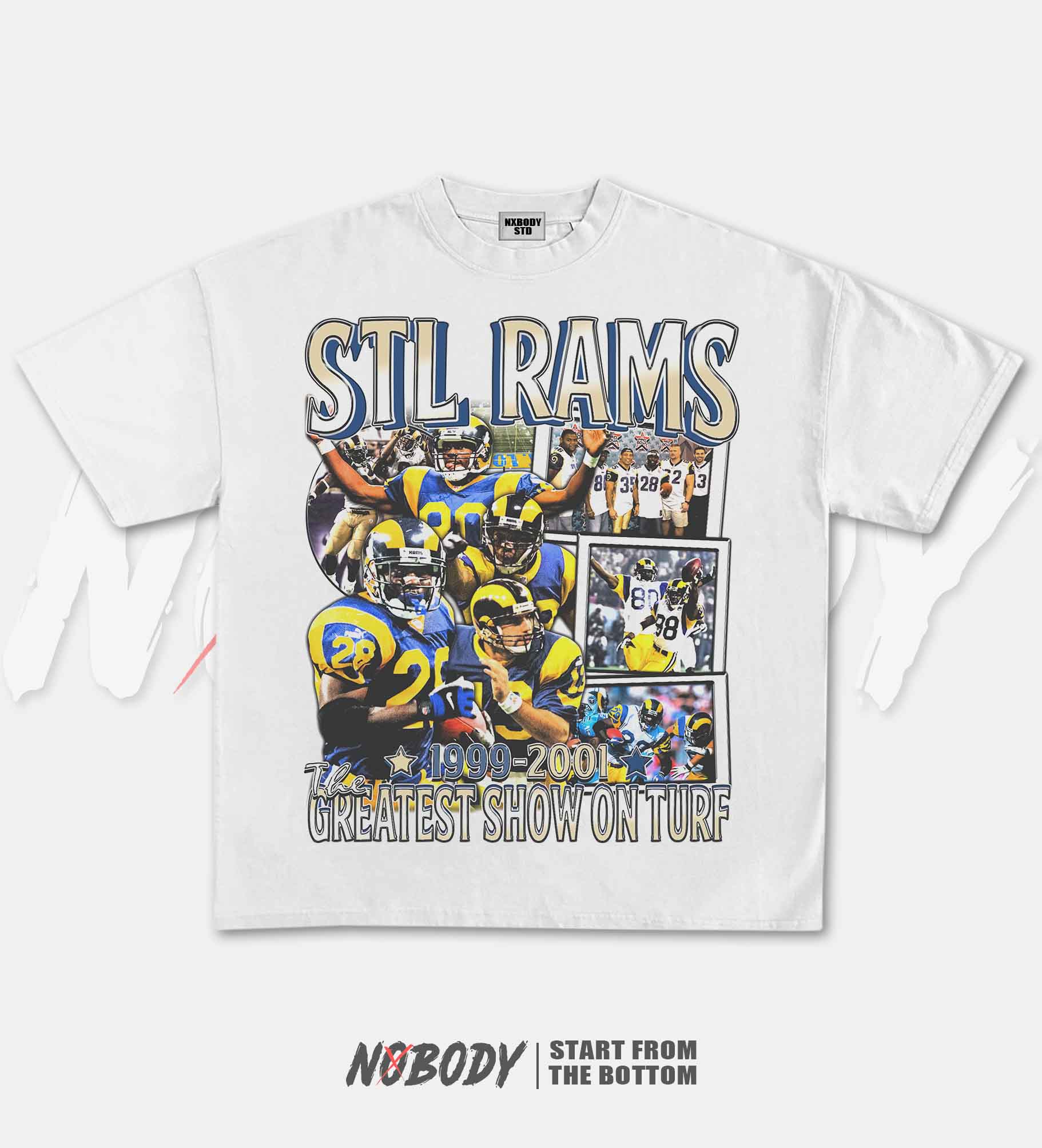 99-01 STL RAMS GRAPHIC TEE 1.0