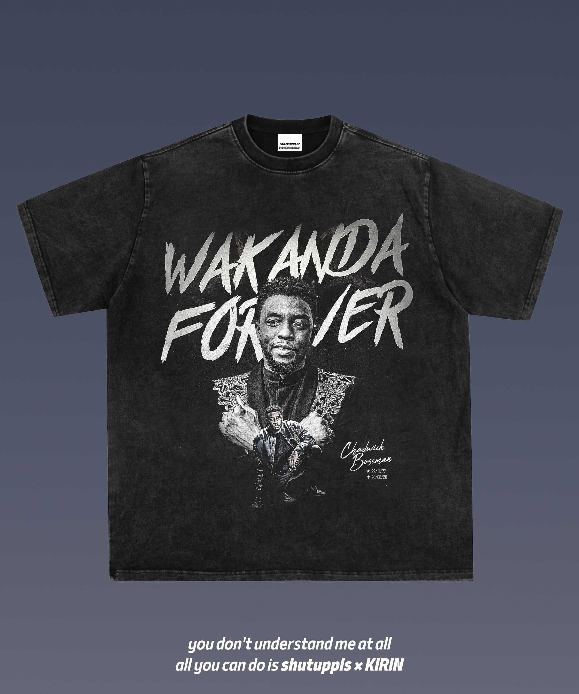 SHUTUPPLS CHADWICK BOSEMAN/BLACK PANTHER 1.1