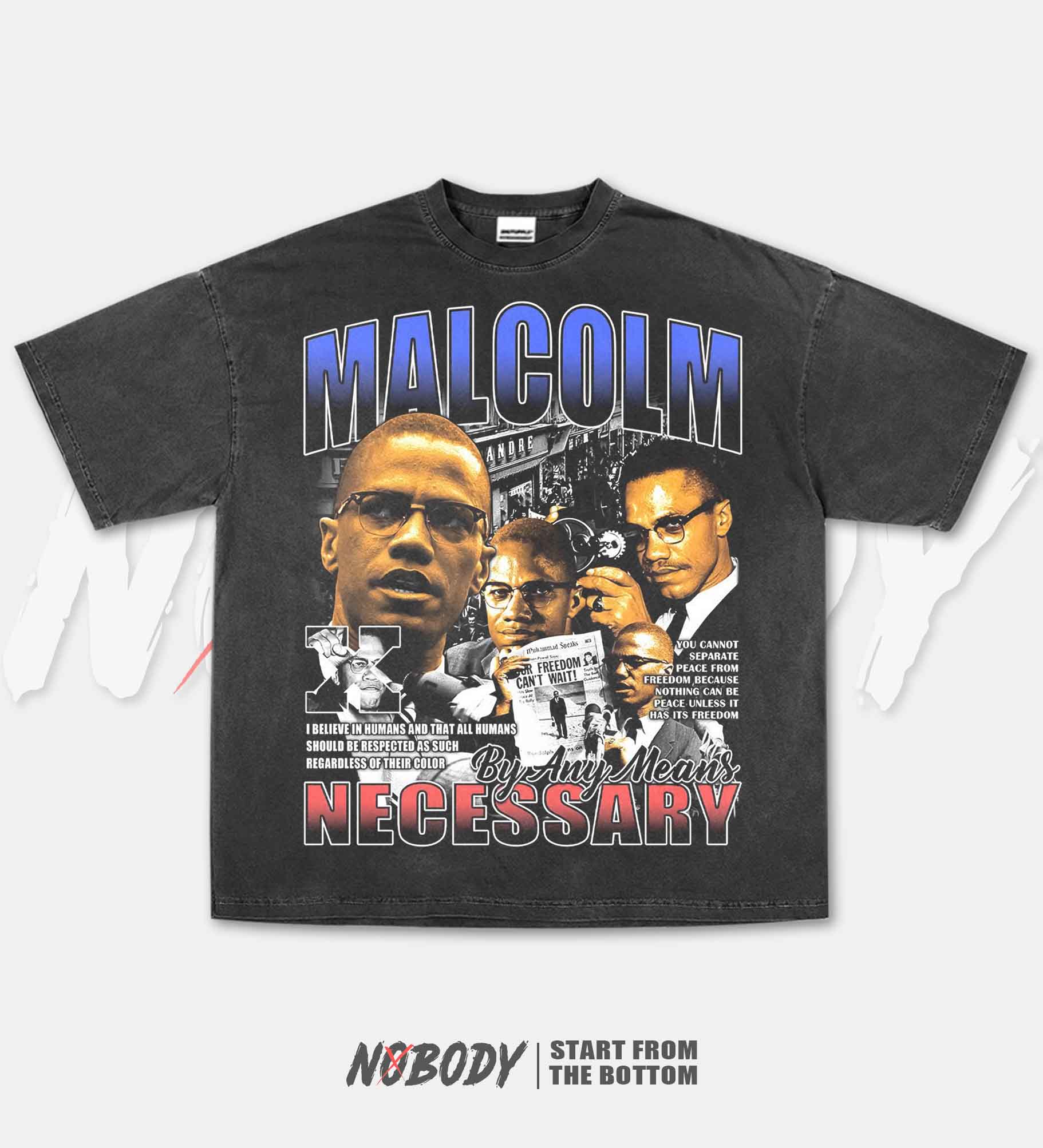 Malcolm X GRAPHIC T-SHIRT 1.0