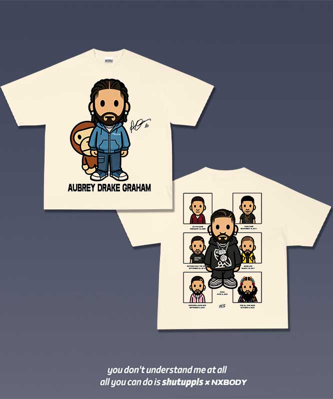 DRAKE GRAPHIC TEE 9.70
