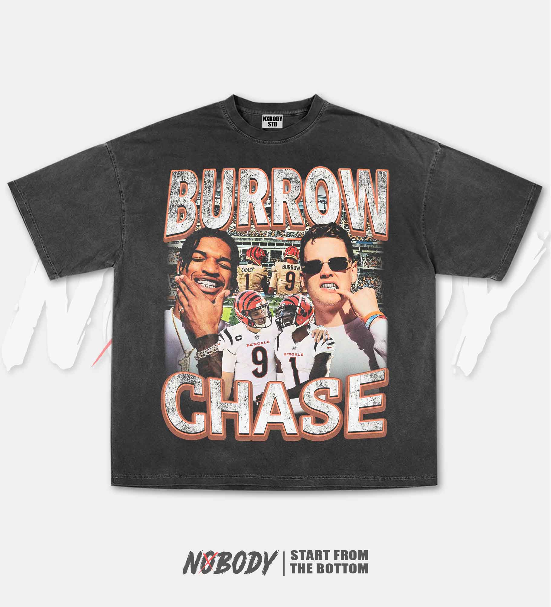 BURROW X CHASE GRAPHIC T-SHIRT 1.0 - KIDS
