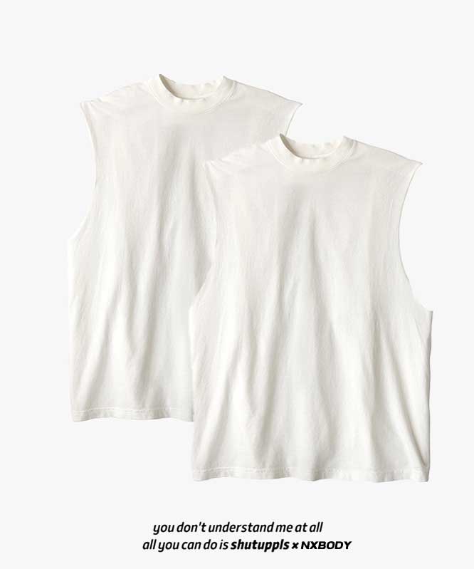 SHUTUPPLS BLANK TOP TANK*2