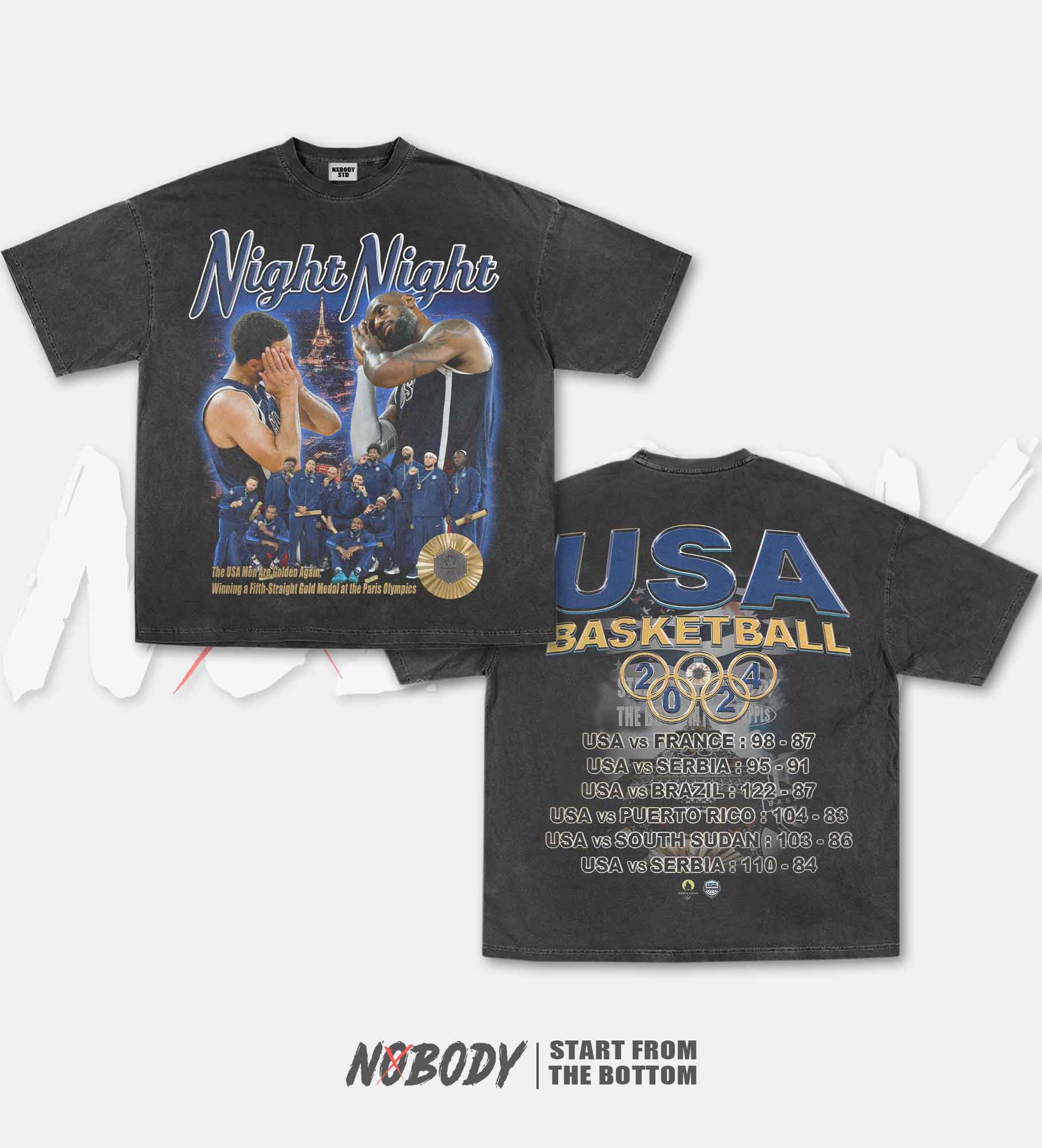 2024 USA DREAM TEAM GRAPHIC TEE 1.4 - KIDS