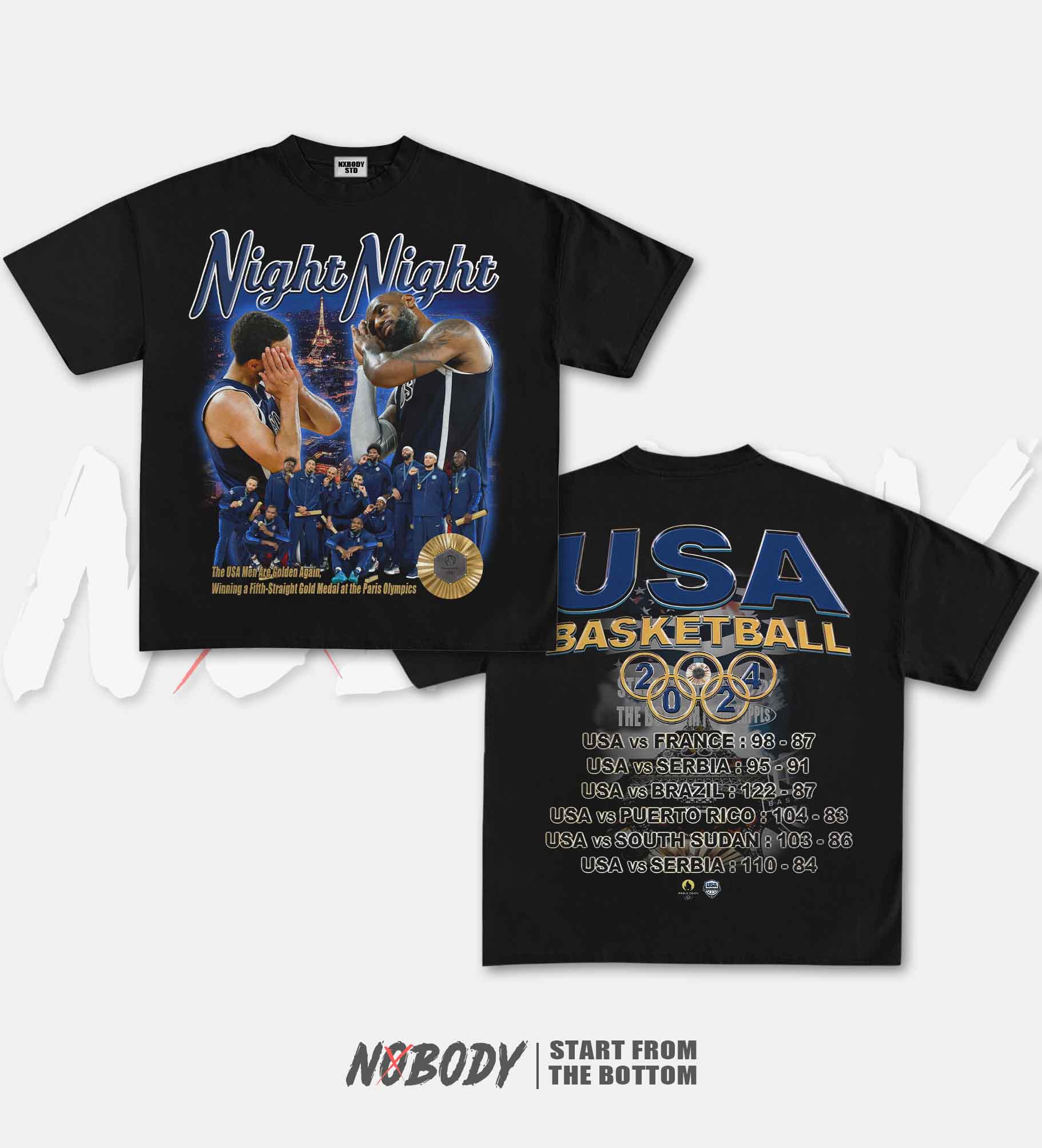 2024 USA DREAM TEAM GRAPHIC TEE 1.4 - KIDS