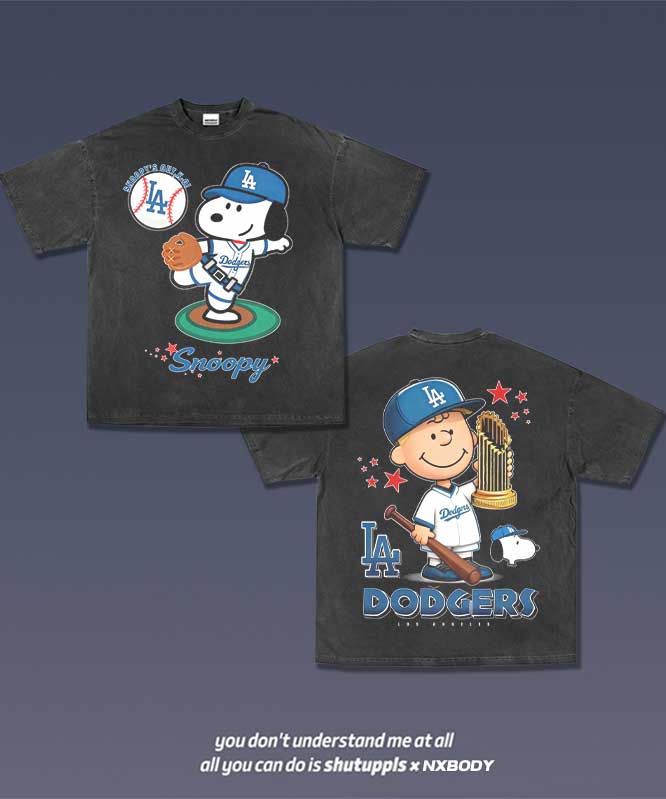 SNOOPY X DODGERS TEE 1.0