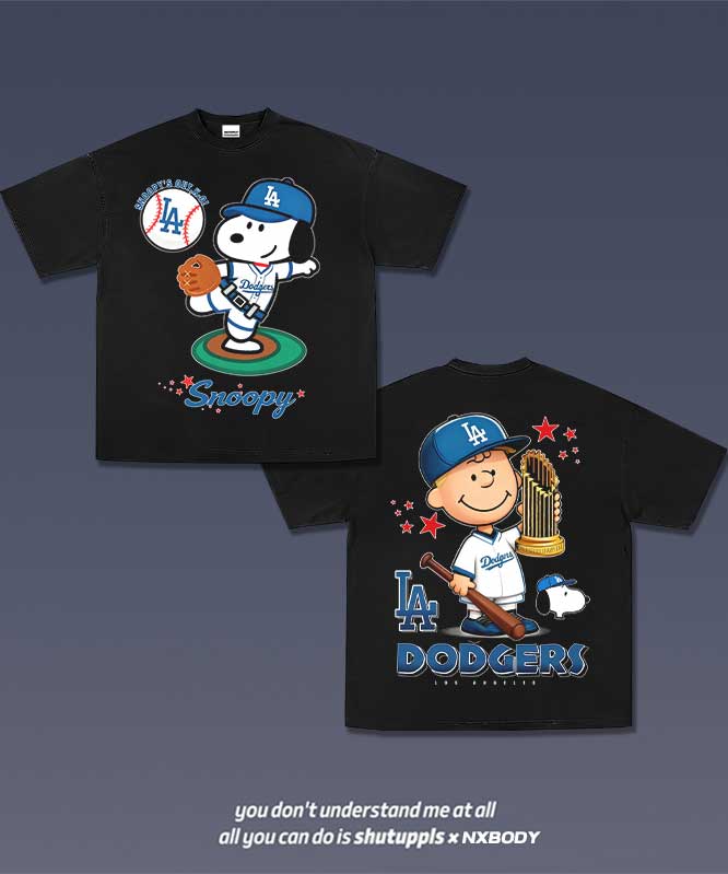 SNOOPY X DODGERS TEE 1.0