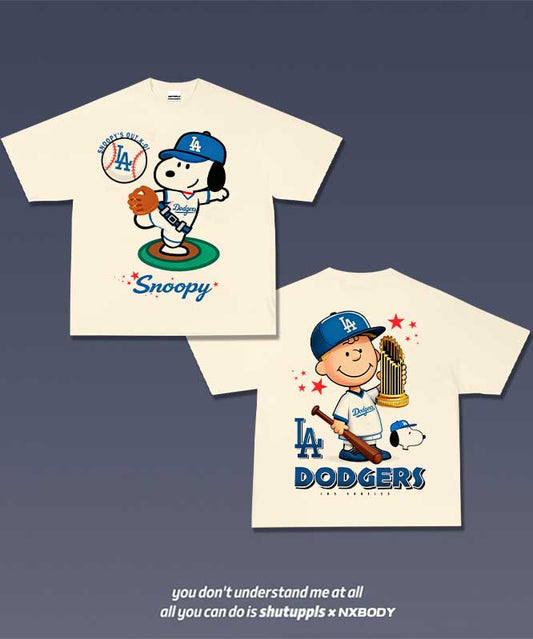 SNOOPY X DODGERS TEE 1.0