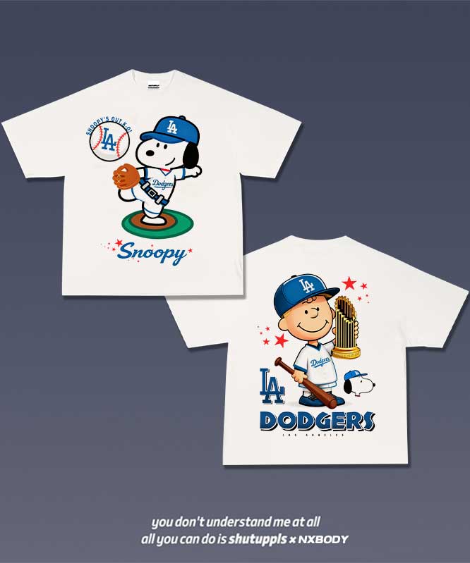 SNOOPY X DODGERS TEE 1.0