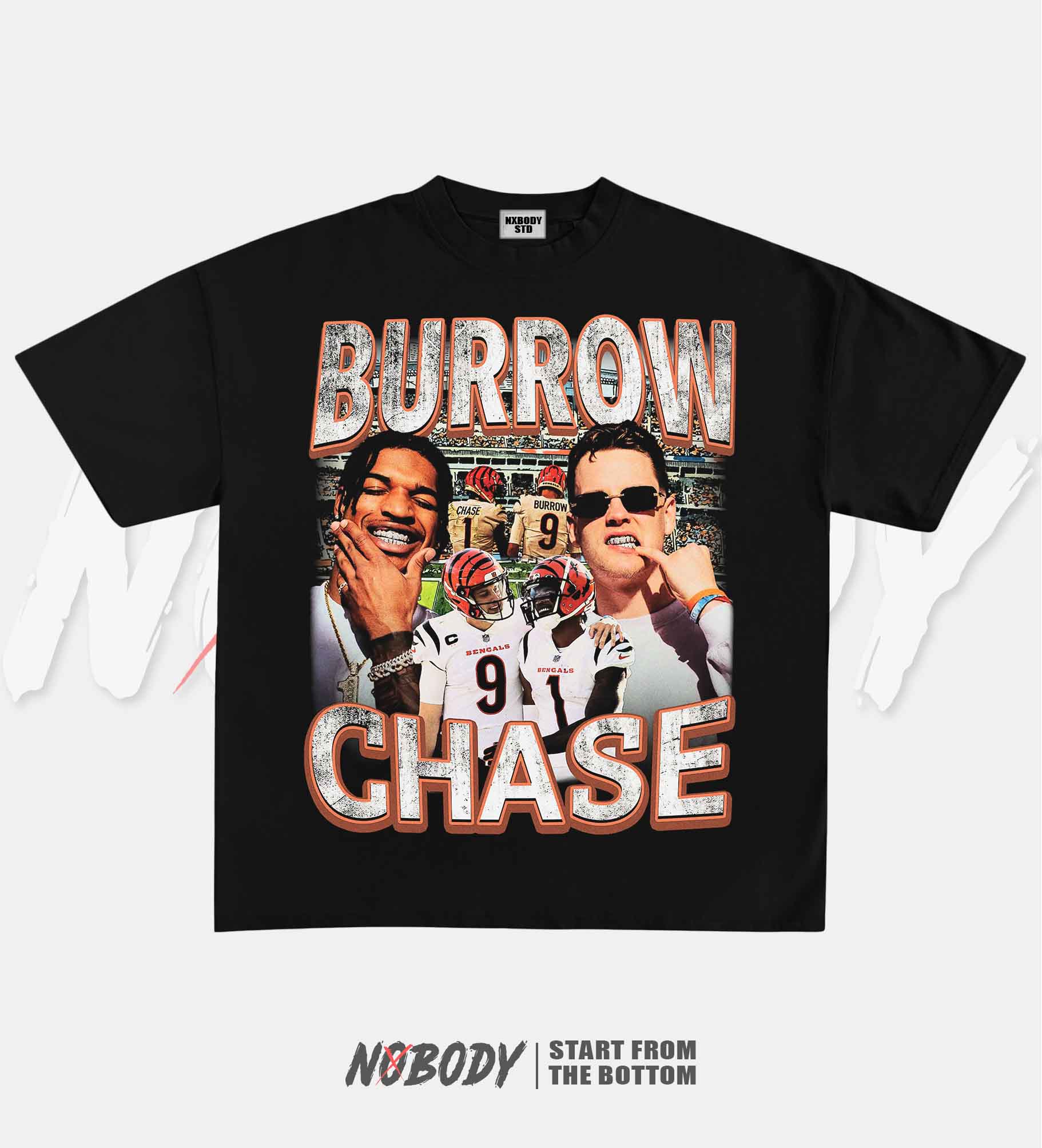 BURROW X CHASE GRAPHIC T-SHIRT 1.0 - KIDS