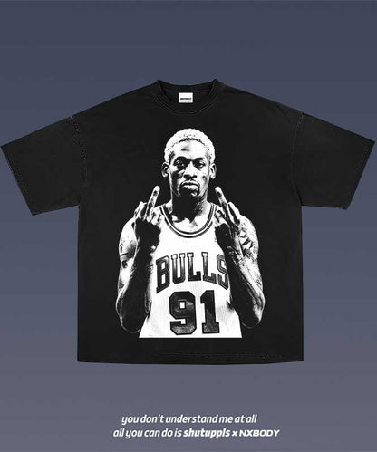 DENNIS RODMAN GRAPHIC TEE 9.1