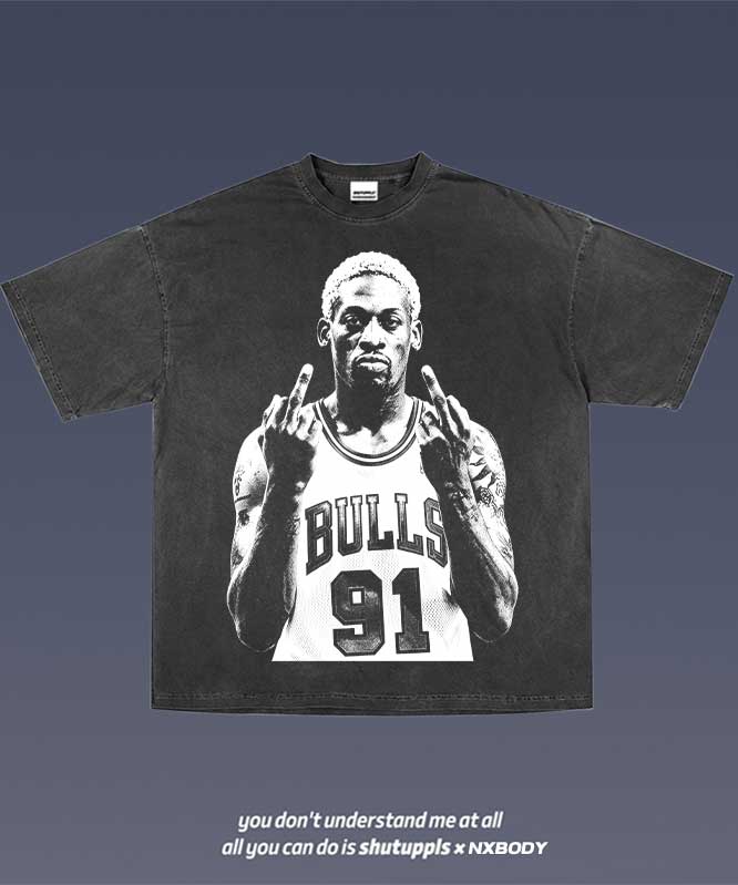 DENNIS RODMAN GRAPHIC TEE 9.1