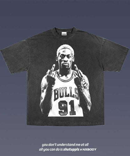 DENNIS RODMAN GRAPHIC TEE 9.1