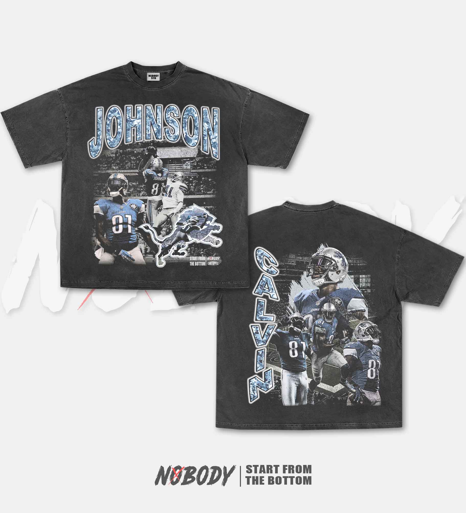 CALVIN JOHNSON GRAPHIC TEE 1.0