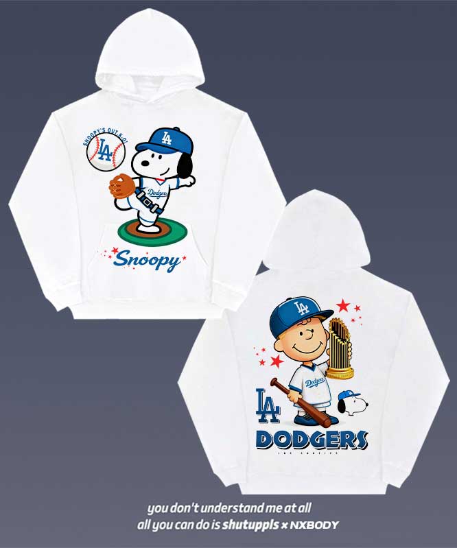 SNOOPY X DODGERS HOODIES 1.0