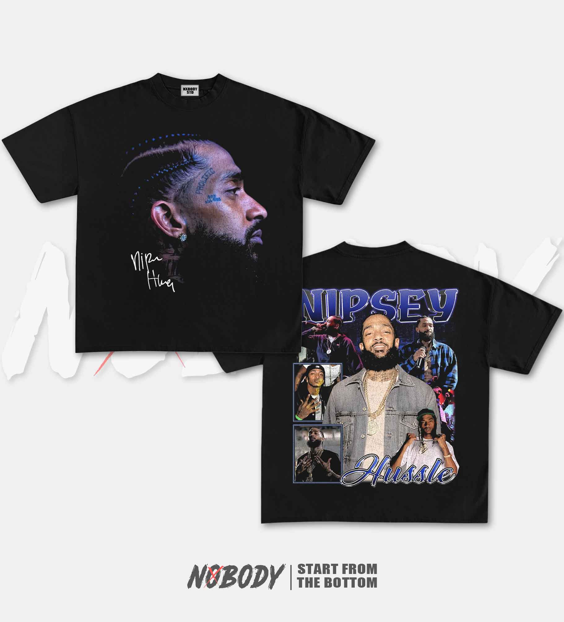 Nipsey Hussle BIG FACE GRAPHIC T-SHIRT 1.2