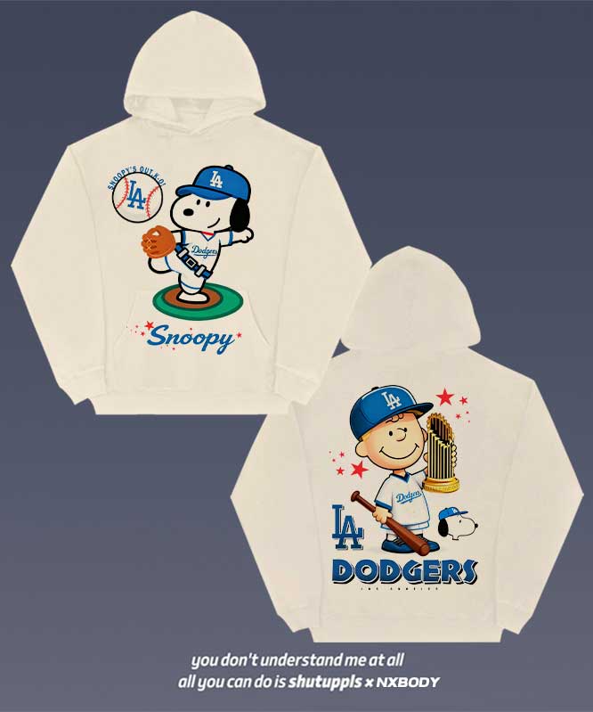 SNOOPY X DODGERS HOODIES 1.0
