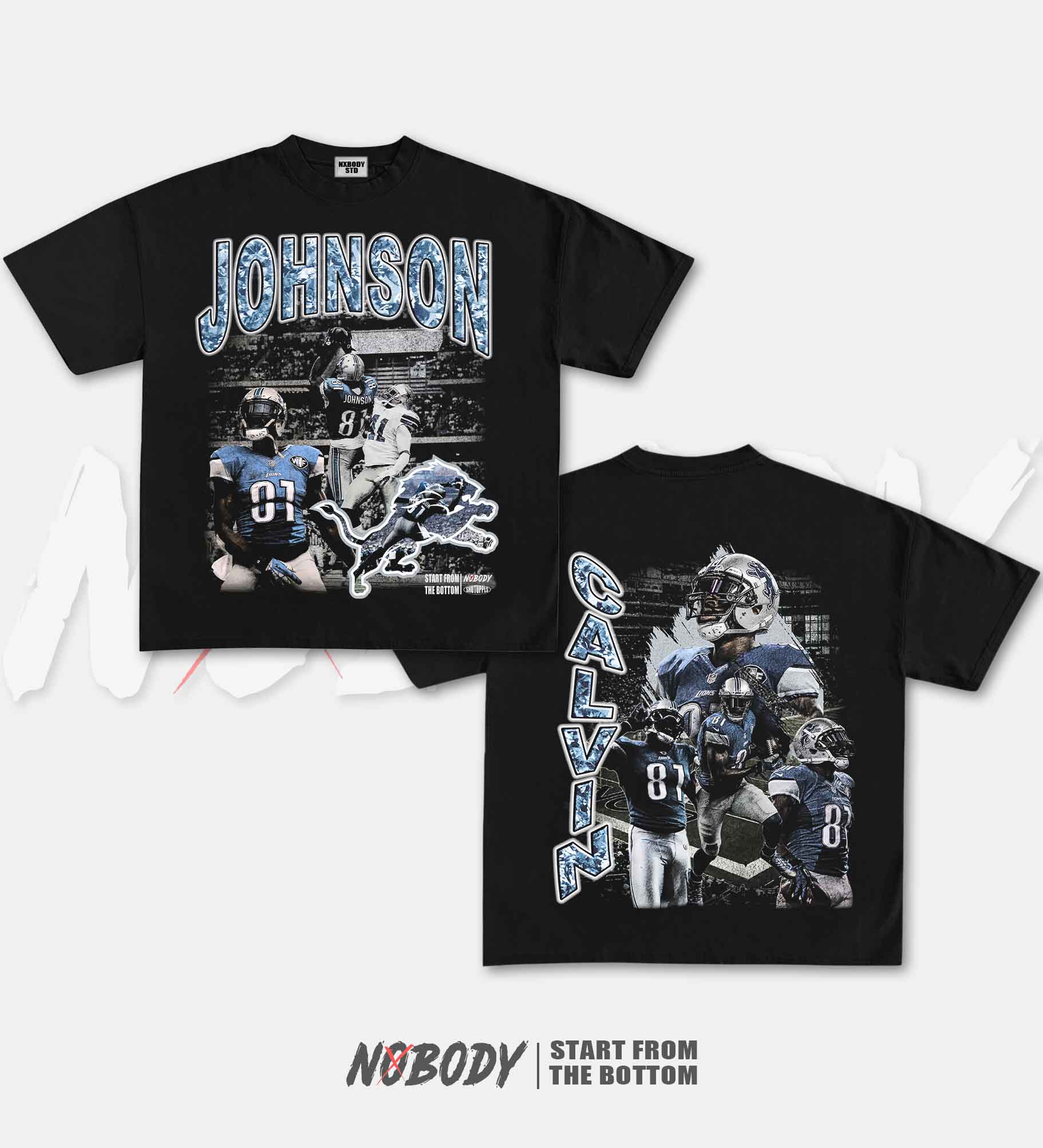 CALVIN JOHNSON GRAPHIC TEE 1.0