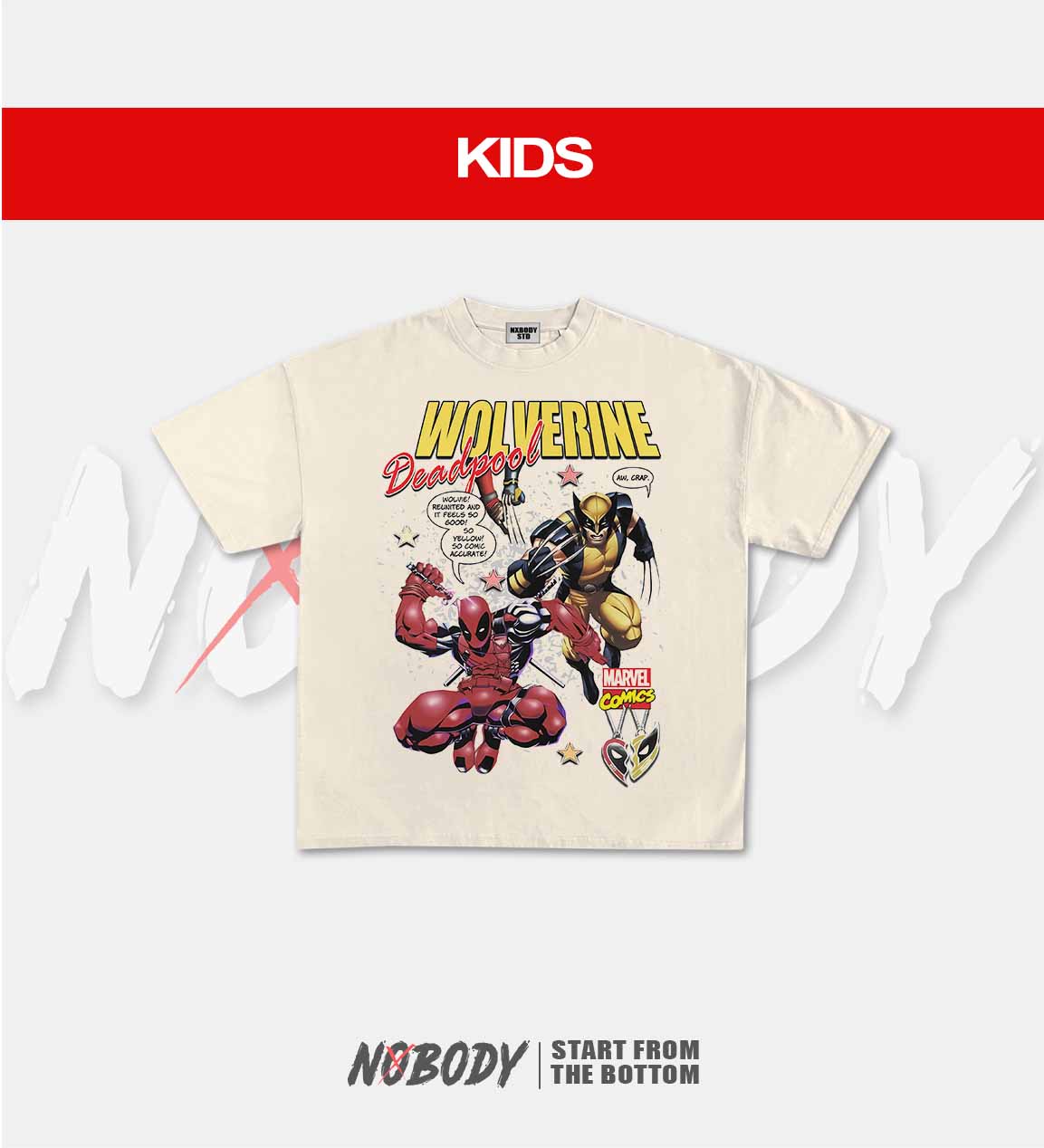 WOLVERINE GRAPHIC T-SHIRT 1.4  - KIDS