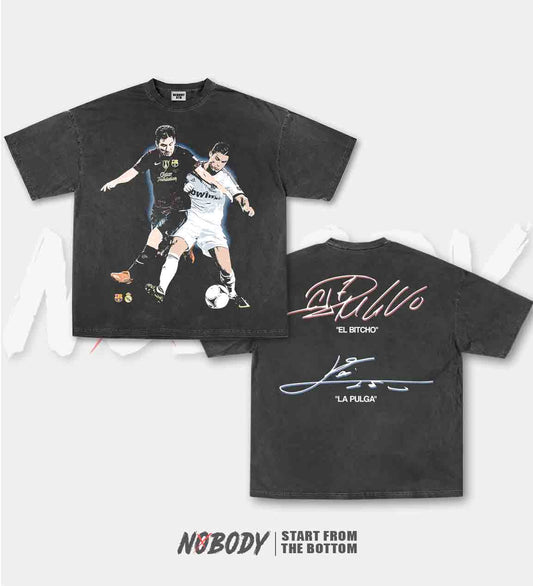 Lionel Messi& Cristiano Ronaldo GRAPHIC TEE 1.0