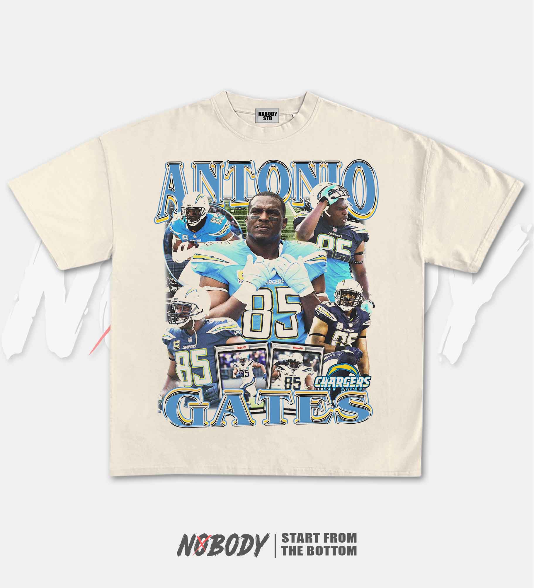 ANTONIO GATES GRAPHIC T-SHIRT 1.0