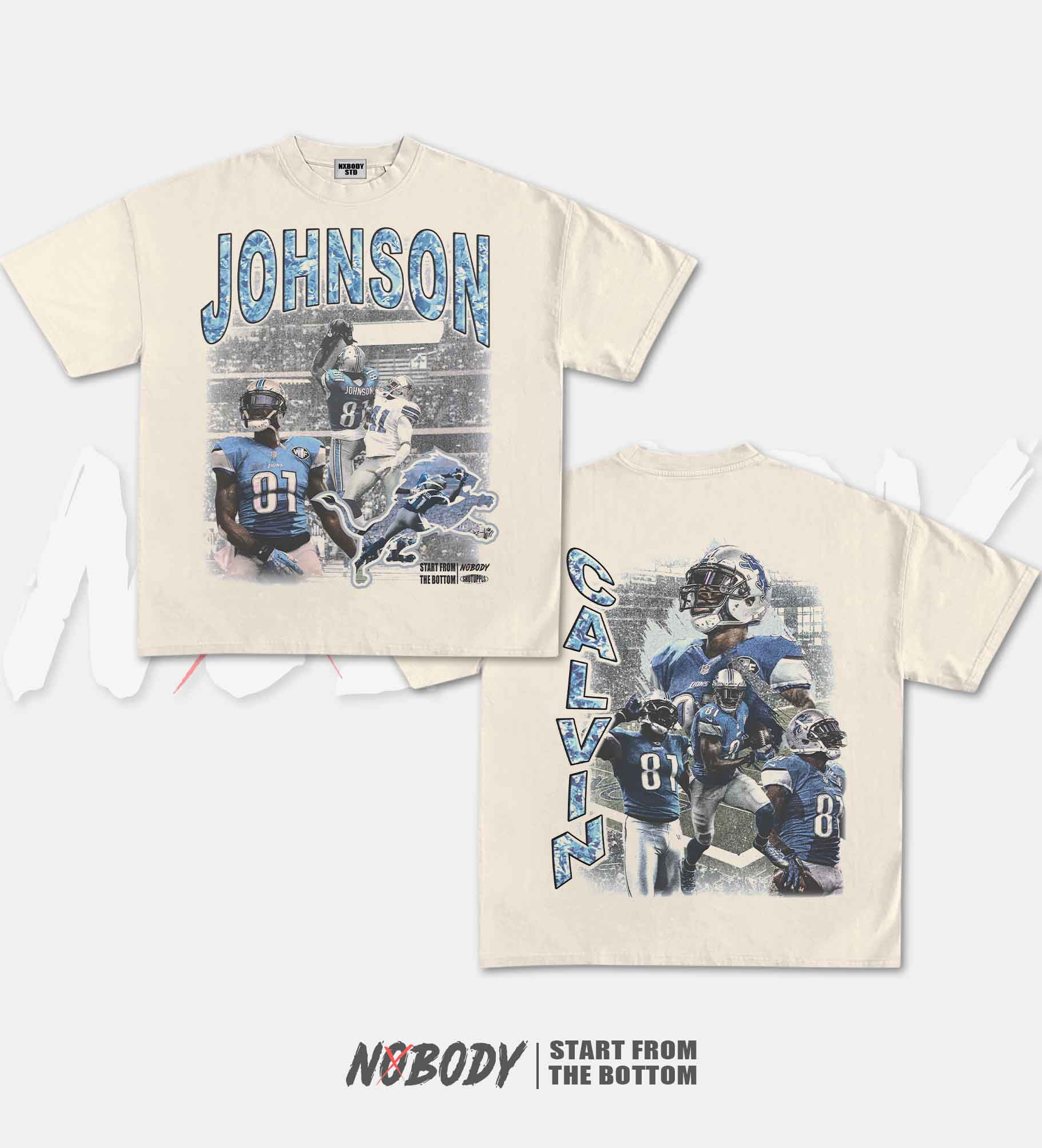 CALVIN JOHNSON GRAPHIC TEE 1.0