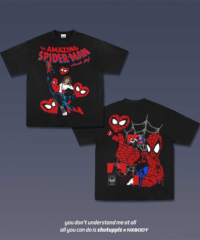 SPIDER MAN & MJ GRAPHIC TEE 9.6