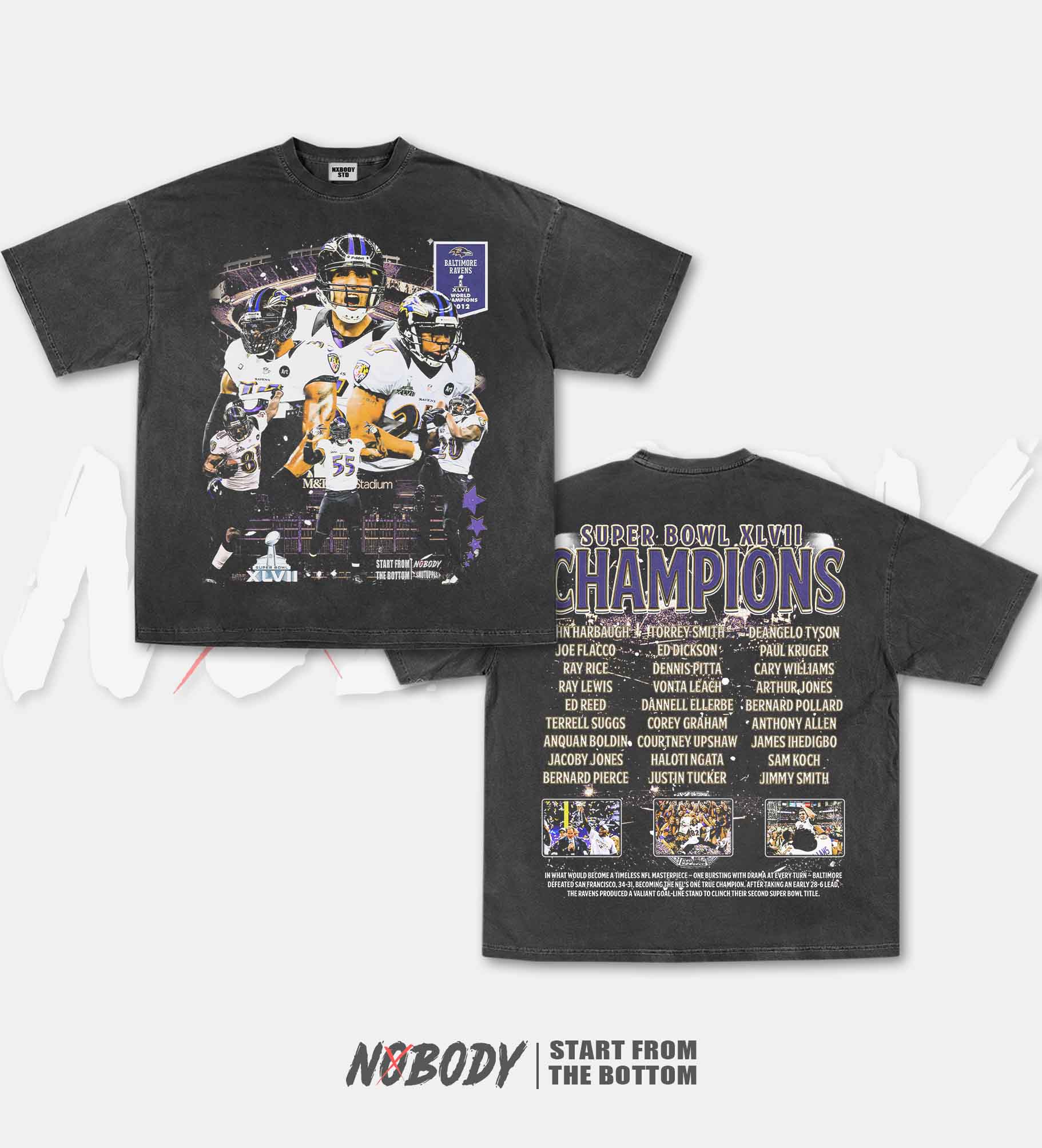 SUPER BOWL XLVII CHAMPS - RAVENS T-SHIRT 1.0 - KIDS