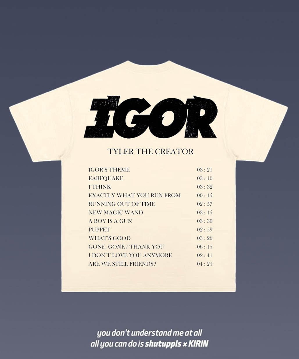 SHUTUPPLS TYLER THE CREATOR 3.8