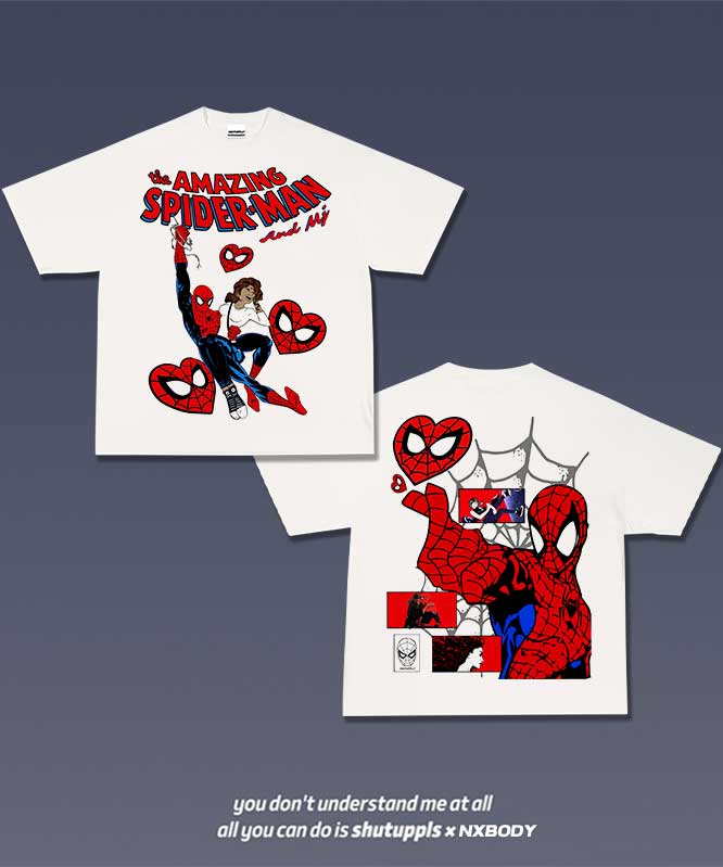 SPIDER MAN & MJ GRAPHIC TEE 9.6