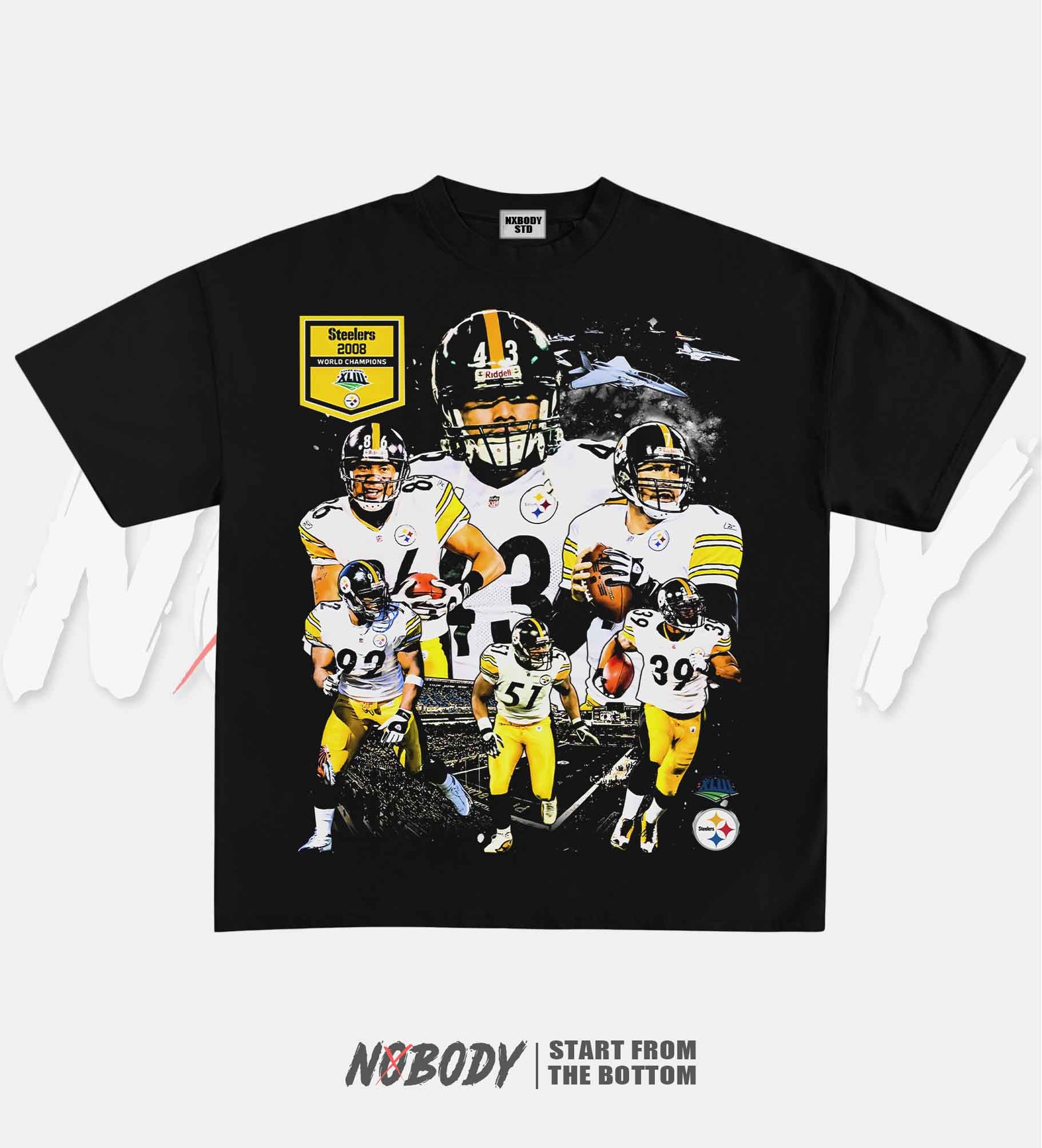 SUPER BOWL XLIII CHAMPS STEELERS T-SHIRT 1.0