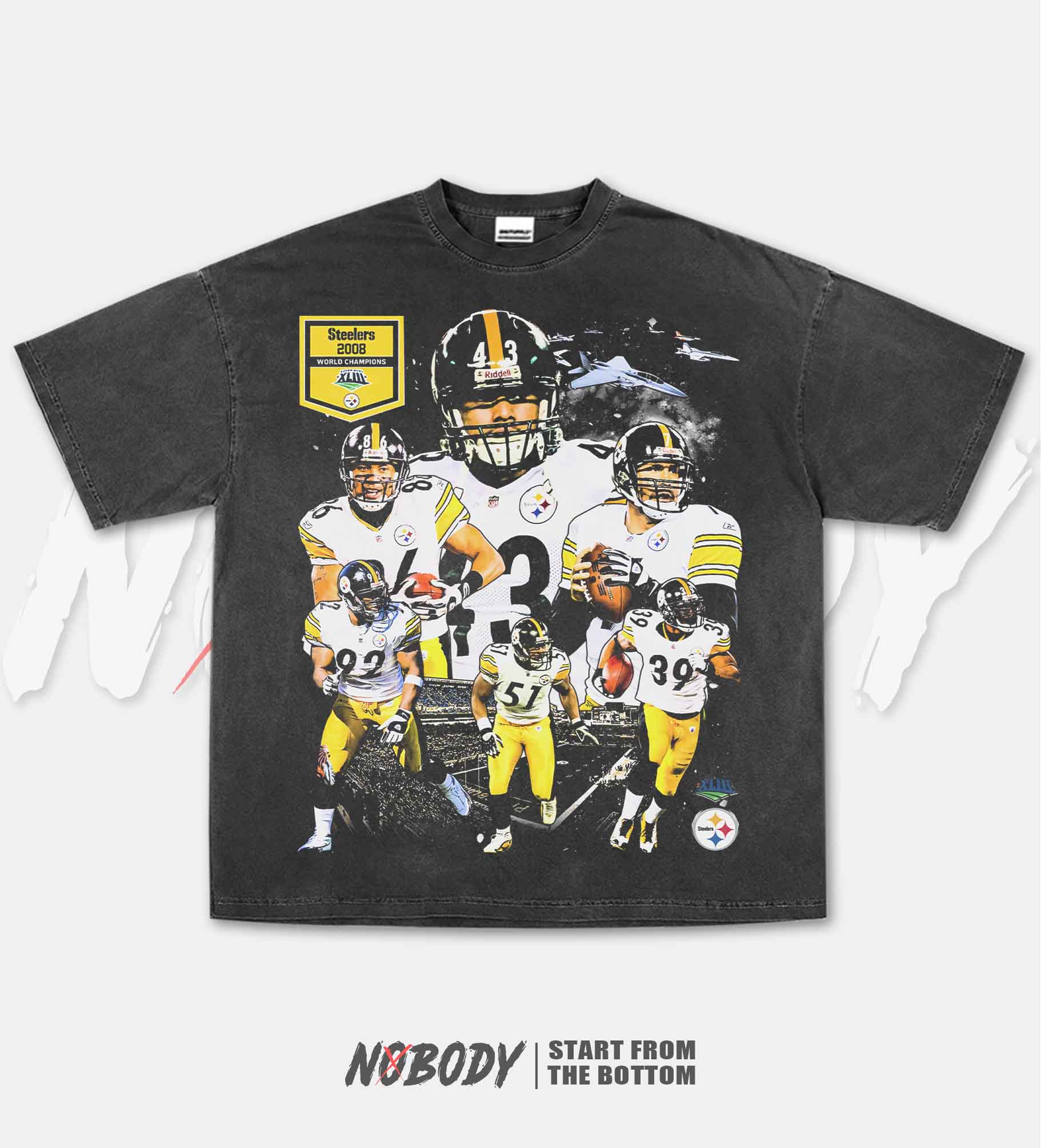 SUPER BOWL XLIII CHAMPS STEELERS T-SHIRT 1.0