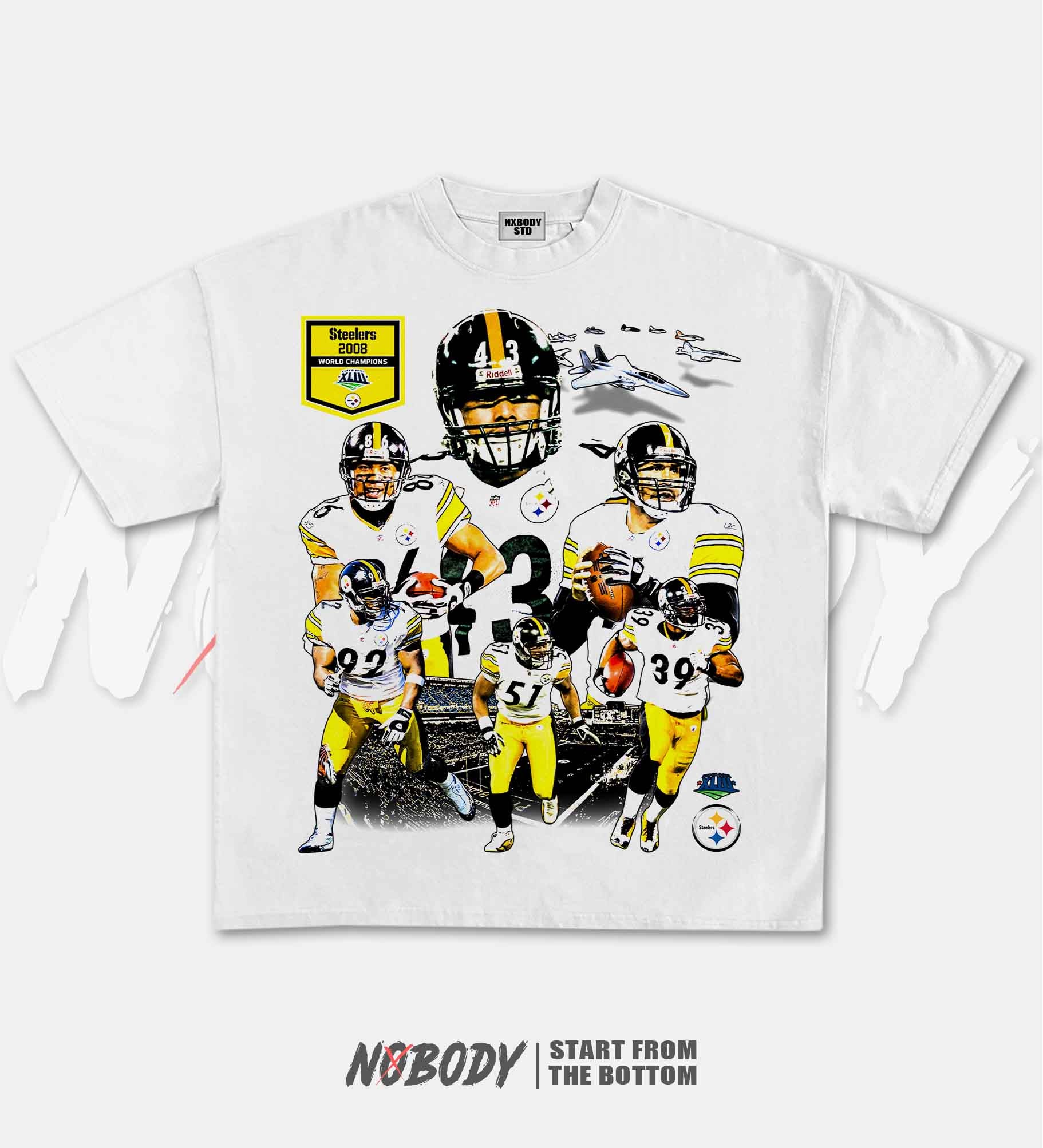 SUPER BOWL XLIII CHAMPS STEELERS T-SHIRT 1.0