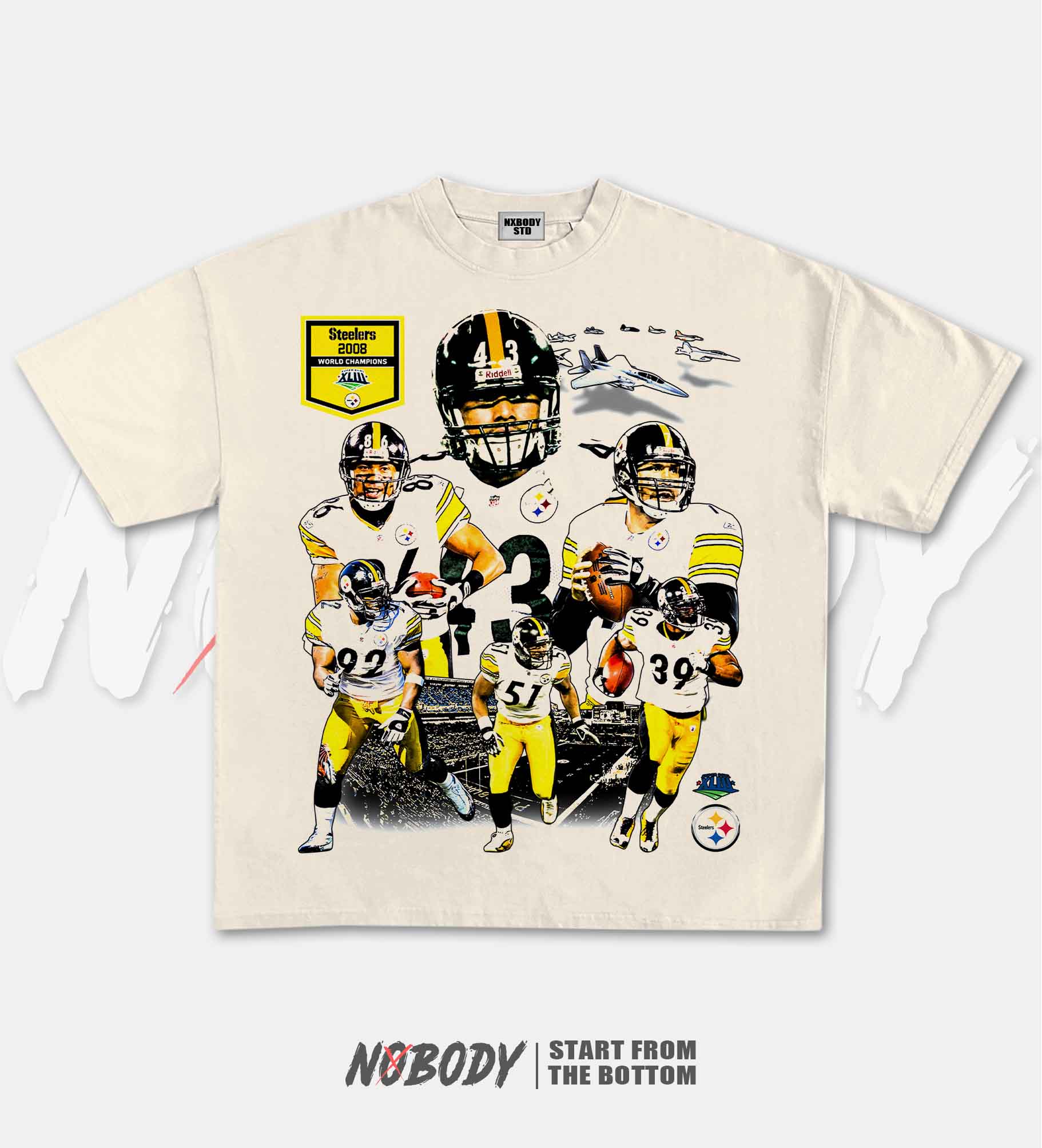 SUPER BOWL XLIII CHAMPS STEELERS T-SHIRT 1.0